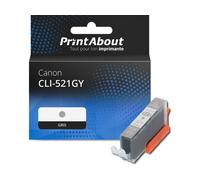 Cartouche compatible Canon CLI-521GY - Gris