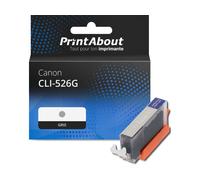 Cartouche compatible Canon CLI-526G - Gris