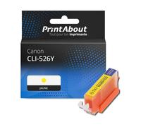 Cartouche compatible Canon CLI-526Y - Jaune