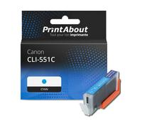 Cartouche compatible Canon CLI-551C - Cyan