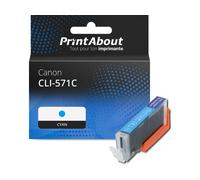 Cartouche compatible Canon CLI-571C - Cyan