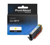 Cartouche compatible Canon CLI-581 Y - Jaune