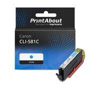 Cartouche compatible Canon CLI-581C - Cyan