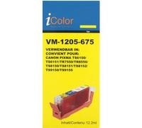 Cartouche d'encre Icolor Cartouche compatible Canon CLI-581Y - Jaune