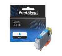 Cartouche compatible Canon CLI-8C - Cyan