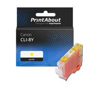 Cartouche compatible Canon CLI-8Y - Jaune