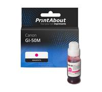Cartouche compatible Canon GI-50M - Magenta - Grande capacité