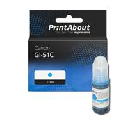 Cartouche compatible Canon GI-51C - Cyan