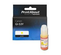 Cartouche compatible Canon GI-53Y - Jaune