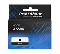 Cartouche compatible Canon GI-55BK - Noir