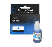 Cartouche compatible Canon GI-56C - Cyan