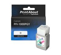 Cartouche compatible Canon PFI-1000PGY - Gris photo