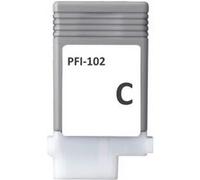 Cartouche compatible - Canon PFI-102C CY - Compatible équivalente à CANON PFI-102 C - Cyan G