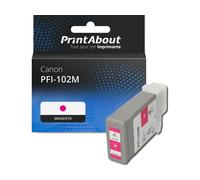 Cartouche compatible Canon PFI-102M - Magenta