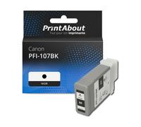 Cartouche compatible Canon PFI-107BK - Noir