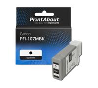 Cartouche compatible Canon PFI-107MBK - Noir mat