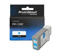 Cartouche compatible Canon PFI-120C - Cyan