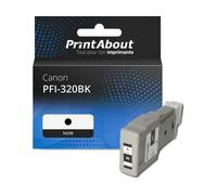 Cartouche compatible Canon PFI-320BK - Noir - Grande capacité