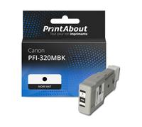 Cartouche compatible Canon PFI-320MBK - Noir mat - Grande capacité