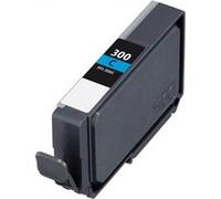 Cartouche compatible Canon PFI300 cyan - Remplace 4194C001/PFI300C