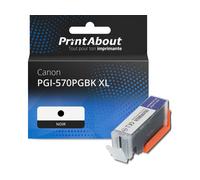 Cartouche compatible Canon PGI-570PGBK XL - Noir - Grande capacité