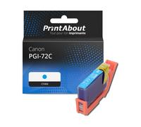 Cartouche compatible Canon PGI-72C - Cyan