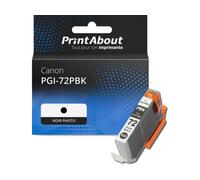 Cartouche compatible Canon PGI-72PBK - Noir photo