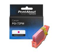 Cartouche compatible Canon PGI-72PM - Magenta photo