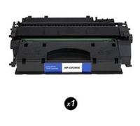 Cartouche compatible - Cartouche Noir CF280X 80X compatible pour HP LaserJet Pro 400 M401a M401d Noir G