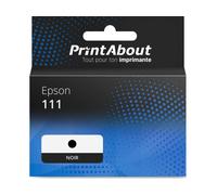 Cartouche compatible Epson 111 (C13T03M140) - Noir