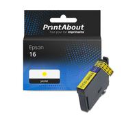 Cartouche compatible Epson 16 (C13T16244012) - Jaune