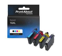 Cartouche compatible Epson 16XL (T1631) - 4 couleurs - Multipack