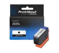 Cartouche compatible Epson 202XL (C13T02H14010) - Noir photo - Grande capacité