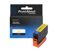 Cartouche compatible Epson 202XL (C13T02H44010) - Jaune - Grande capacité