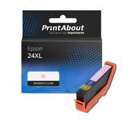 Cartouche compatible Epson 24XL (C13T24364012) - Magenta clair - Grande capacité