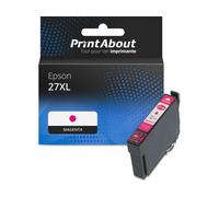 Cartouche compatible Epson 27XL (C13T27134012) - Magenta - Grande capacité