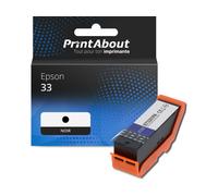 Cartouche compatible Epson 33 (C13T33314012) - Noir
