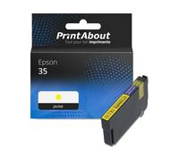 Cartouche compatible Epson 35 (C13T35844010) - Jaune