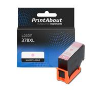 Cartouche compatible Epson 378XL (C13T37964010) - Magenta clair - Grande capacité