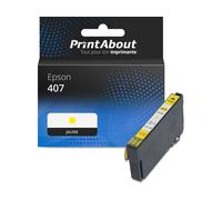 Cartouche compatible Epson 407 (C13T07U440) - Jaune