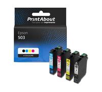 Cartouche compatible Epson 503 (C13T09Q64010) - 4 couleurs - Multipack