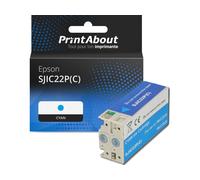 Cartouche compatible Epson SJIC22P(C) - Cyan