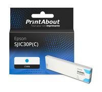 Cartouche compatible Epson SJIC30P(C) - Cyan