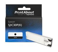 Cartouche compatible Epson SJIC30P(K) - Noir
