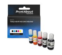 Cartouche compatible Epson T00Q140/R140/240/340/440 (105) - 5 couleurs - Multipack