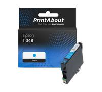 Cartouche compatible Epson T0482 (C13T048240) - Cyan