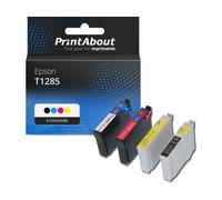 Cartouche compatible Epson T1285 - 4 couleurs - Multipack