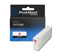Cartouche compatible Epson T41F340 - Magenta - Grande capacité