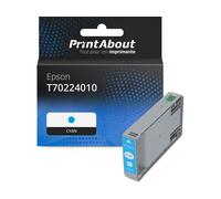 Cartouche compatible Epson T70224010 - Cyan