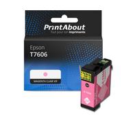Cartouche compatible Epson T7606 - Magenta clair vif